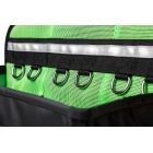 Werkzeugtasche NLG für 30 kg Hebebühnen – PVC, grün-schwarz, 370×540×150 mm
