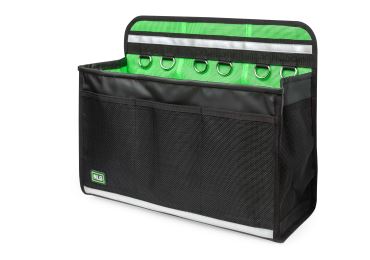 Werkzeugtasche NLG für 30 kg Hebebühnen – PVC, grün-schwarz, 370×540×150 mm