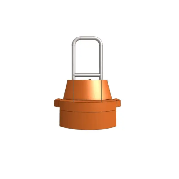 Zaunelement Minimesh für Schutzplanke Standard – Metall, weiß, 380×525×40 mm