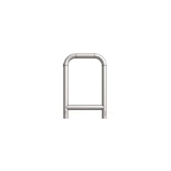 Zaunelement Minimesh für Schutzplanke Standard – Metall, weiß, 380×525×40mm