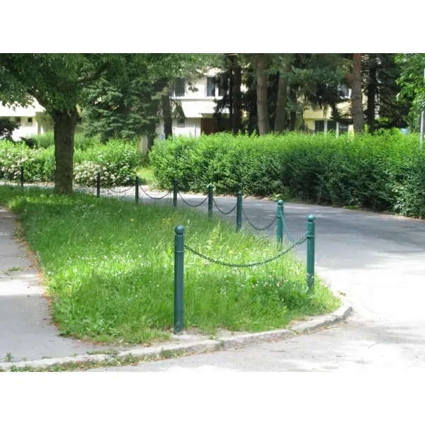 Zierpfosten SIMPLE – Metall, 1170 mm, fest zum Einbetonieren