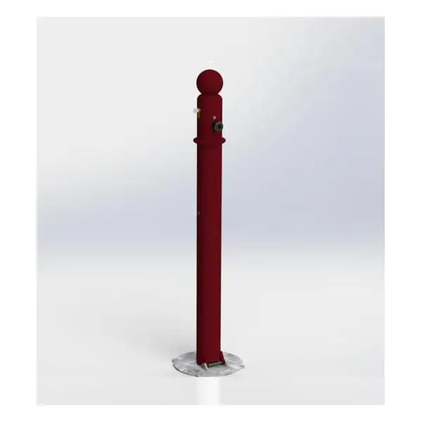 Zierpfosten SIMPLE – Metall, 920 mm, klappbar